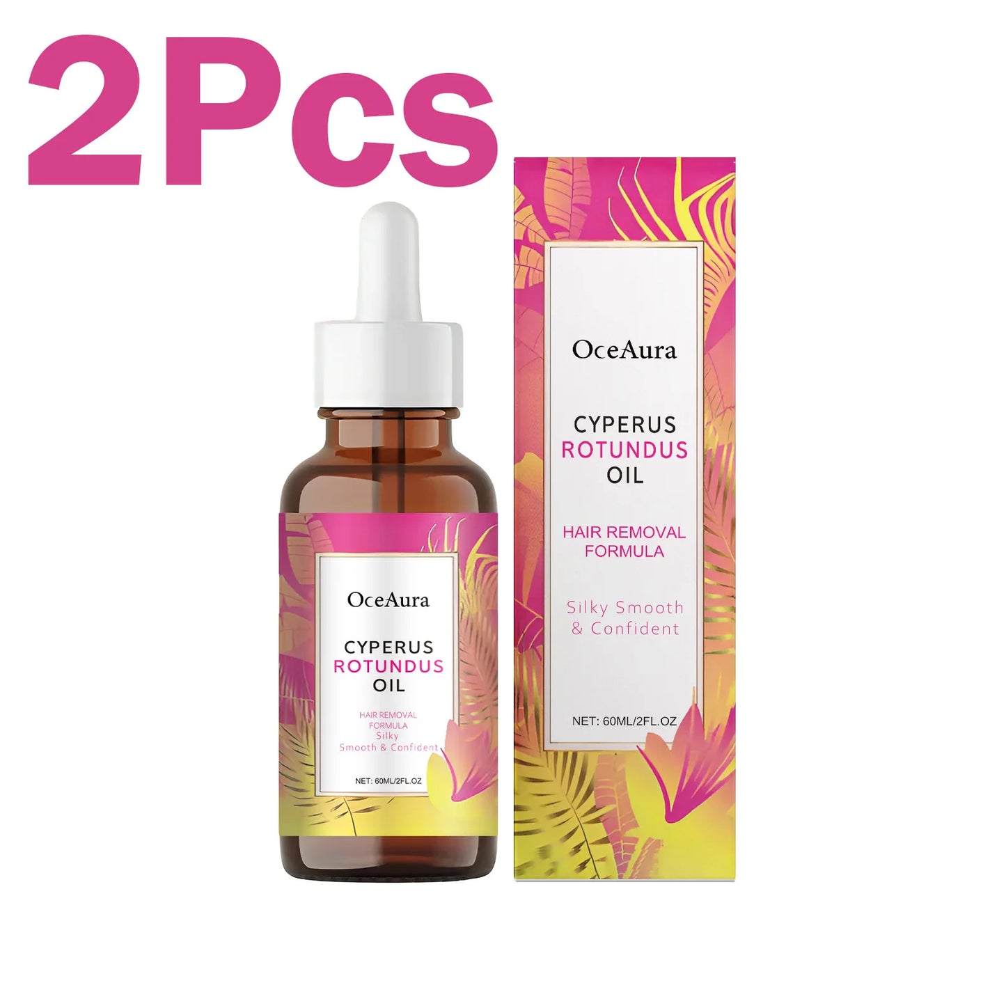 Cyperus Rotundus Oil Body Hair Remover Armpit Leg Arm Reduces Hair Growth Moisturizes Gentle Care Essential Oil for Smooth Skin