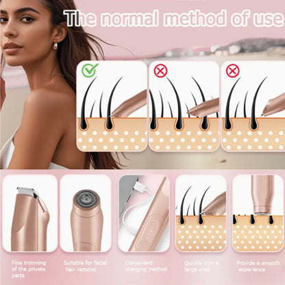 Women's Dual Head Electric Body Shaver