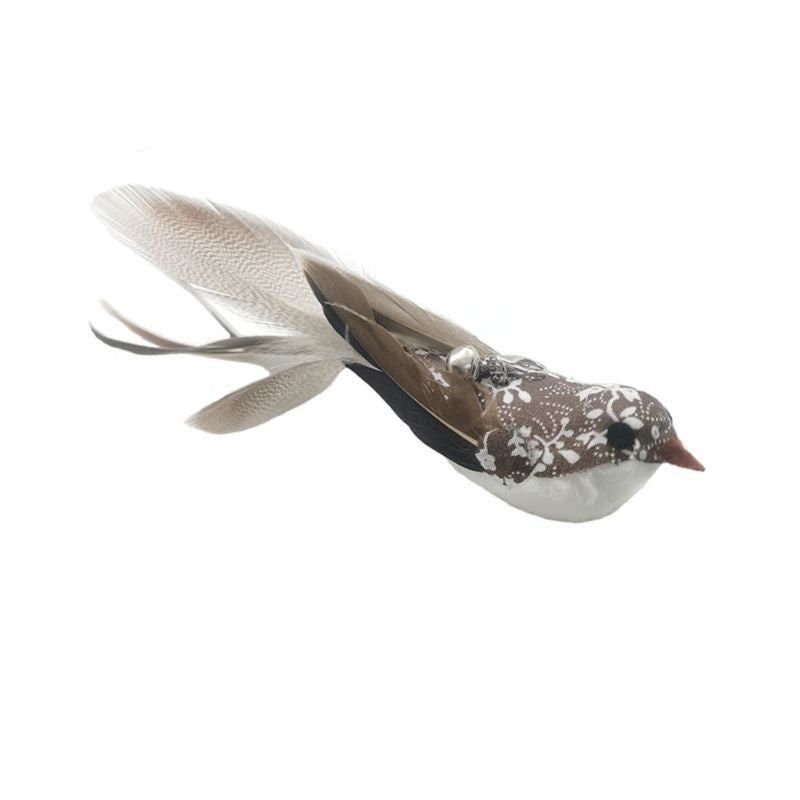 Steel Wire Feather Cat Stick